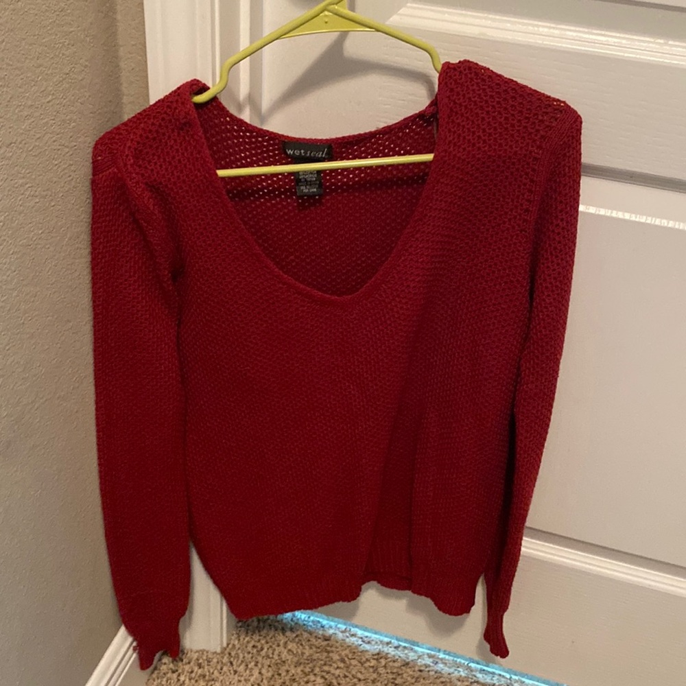 Maroon Sweater
